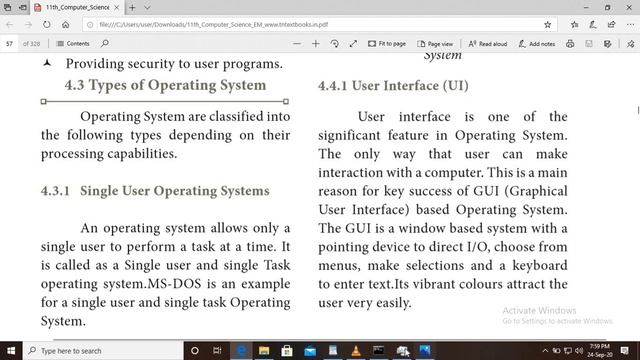 11th Computer Science - Chapter 4 - Theoretical Concepts of Operating System(Part -1) смотреть онлайн