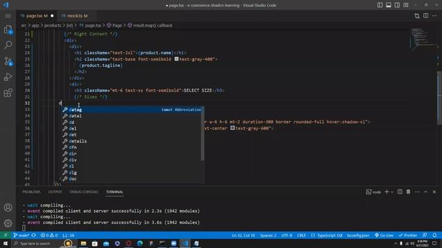 Market Place App Development using Shadcn UI and Tailwind CSS Part 3 смотреть онлайн