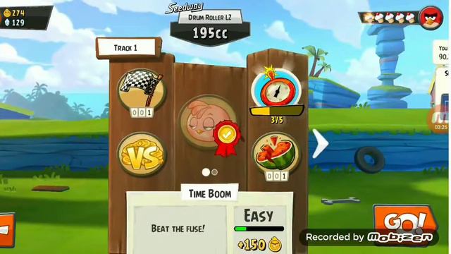 Angry Birds Go! V. 1.8.7 part 3- Seedway races смотреть онлайн