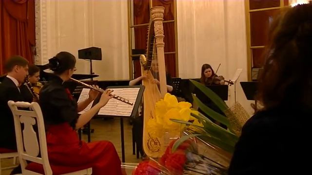 Maurice Ravel - Introduction and Allegro for Harp, Flute, Clarinet and String Quartet смотреть онлайн