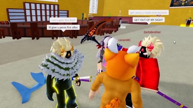 Rich Girl Bullied My Brother For Being POOR.. So I Did This.. (Roblox Blox Fruits) смотреть онлайн
