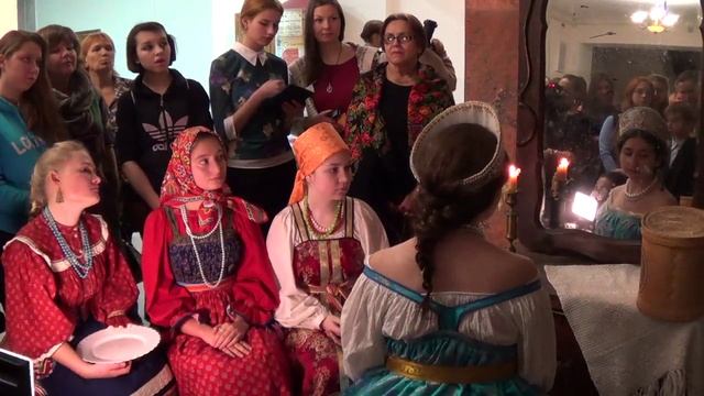 Интерактивный перформанс "Живые картины" смотреть онлайн