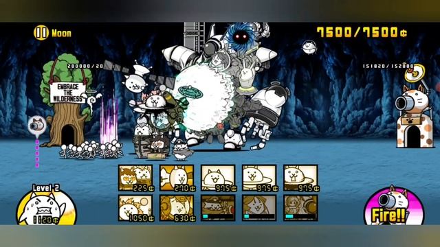 Can I Beat EOC Moon with Space Cats - Battle Cats смотреть онлайн