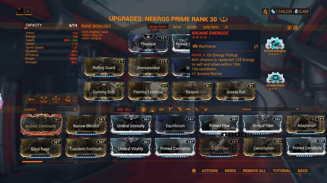 Nekros Prime Farming Build 2022 смотреть онлайн