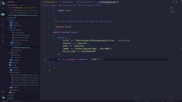 How to Use Form Requests in Laravel | Full Laravel 9 Course | Laravel For Beginners | Learn Laravel смотреть онлайн