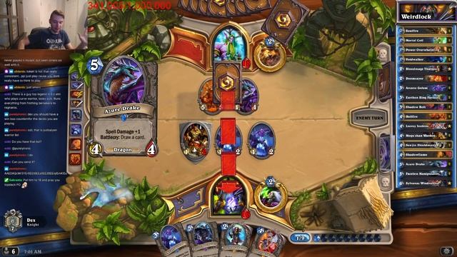 Hearthstone: Classic Weirdlock! смотреть онлайн