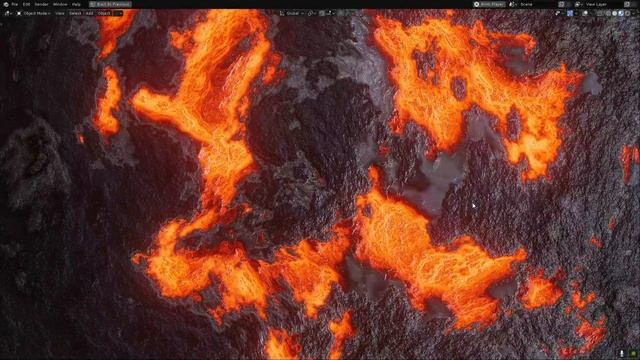 Lava Shader Blender EEVEE ver 5 смотреть онлайн