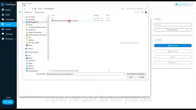 Built a Q&A bot with an Excel file смотреть онлайн