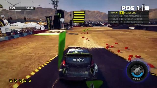 Dirt Showdown (Xbox 360) Part 1, Pro and All Star Tiers Completed (Unedited) смотреть онлайн