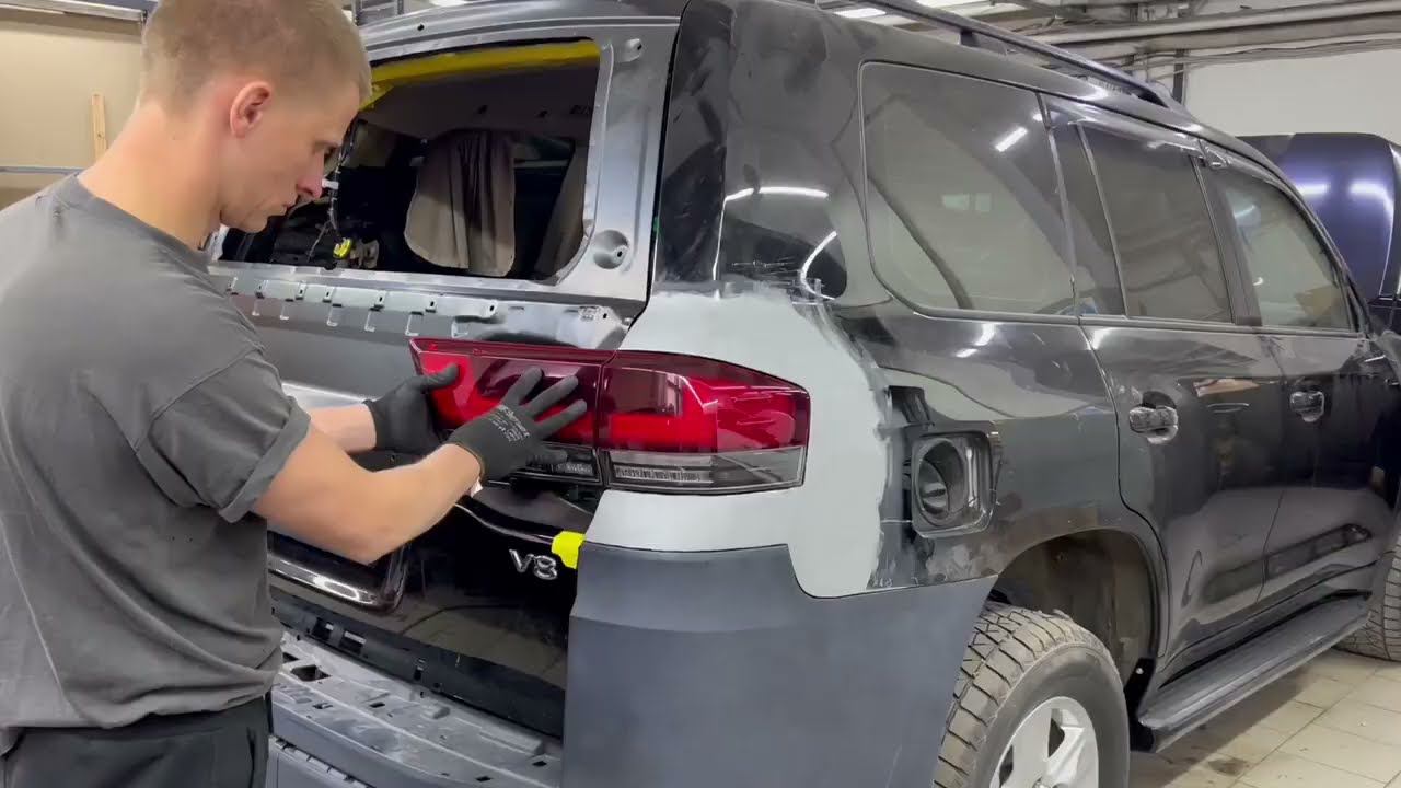 Рестайлинг Toyota LC200  в Toyota LC300  - кузовные работы