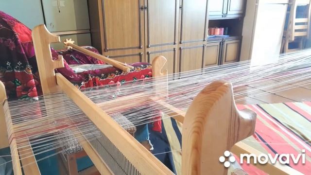 Ткачество.Как я заправляю ткацкий станок. смотреть онлайн