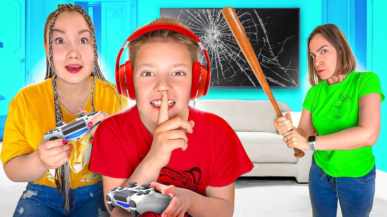 Игнорируем Маму 24 Часа ! // Луномосик смотреть онлайн