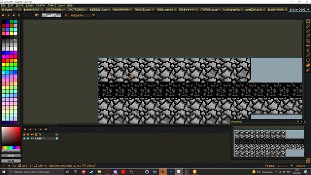 Рисуем в Aseprite пиксель арты | мой 3 стрим | собрал пк | #Aseprite | смотреть онлайн