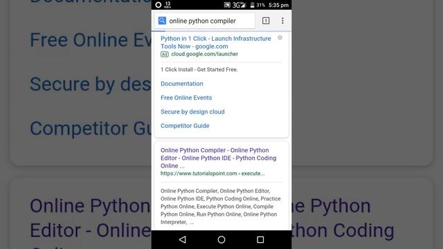 How to online compile python in Android 2018 смотреть онлайн