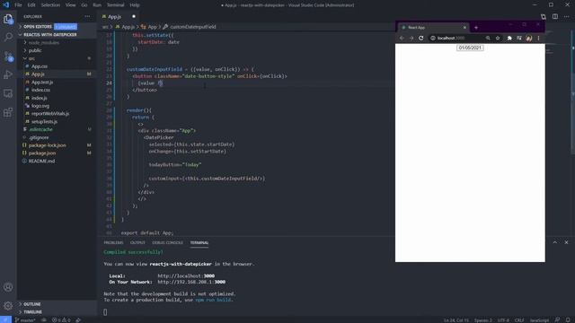 All you need to know React Date Picker: Super Easy Part 3 [ With Indonesian & Eng Sub ] смотреть онлайн