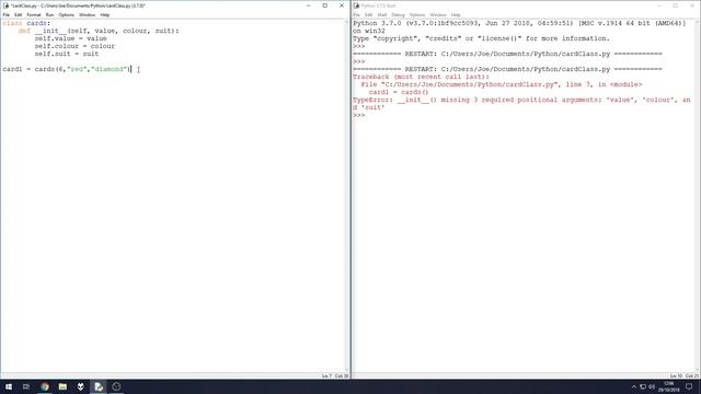 Python Programming - Class (Playing Cards) смотреть онлайн