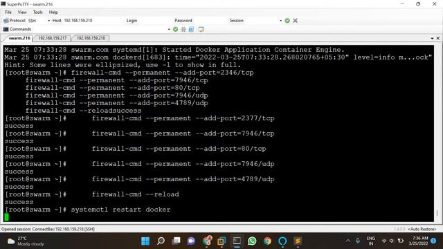 Docker swarm configuration step by step in easy way смотреть онлайн