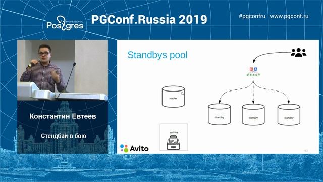 Стендбай в PostgreSQL | Константин Евтеев, DBA Unit Leader