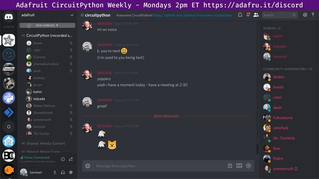 CircuitPython Weekly - January 28th, 2019 @adafruit #adafruit #circuitpython смотреть онлайн