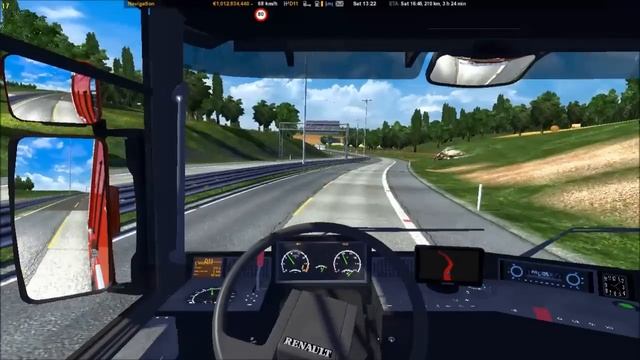 Euro Truck Simulator 2 - Renault Magnum Integral смотреть онлайн