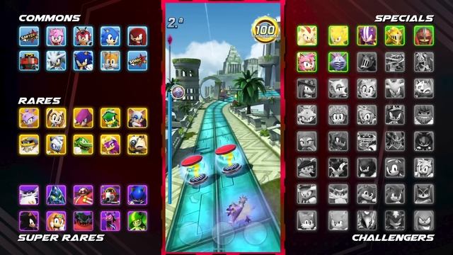 Sonic Forces Speed Battle: All 68 Characters Gameplay смотреть онлайн