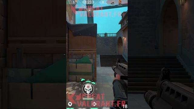 Valorant aimbot hardware gameplay - Phoenix double kill смотреть онлайн