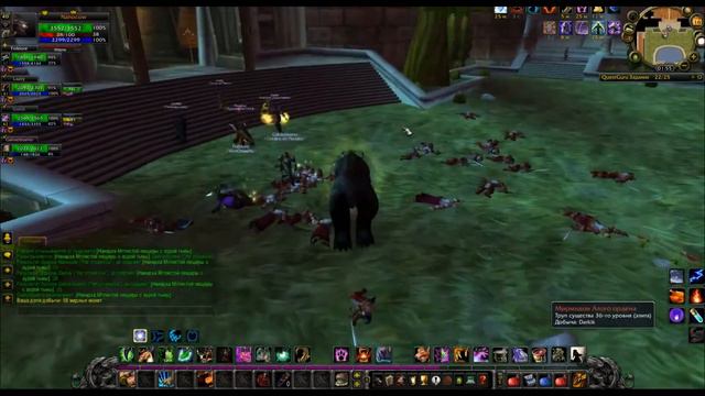 Танчить друидом медведем подземелье Монастырь Алого Ордена Собор в WoW🔹Warmane🔹Gaming Music🔹Stream смотреть онлайн