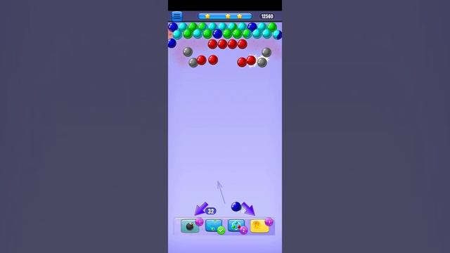 Bubble Shooter- Level 43 3 STARS NO BOOSTERS #bubbleshooter #bubbleshootergame