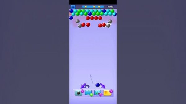 Bubble Shooter- Level 43 3 STARS NO BOOSTERS #bubbleshooter #bubbleshootergame