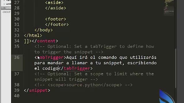 Snippet para Sublime Text 2. Estructura de HTML5 смотреть онлайн