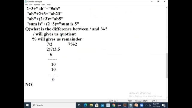 Operators in Java-1 смотреть онлайн