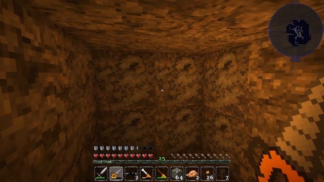 Примитивная переработка руды! MINECRAFT E4 смотреть онлайн