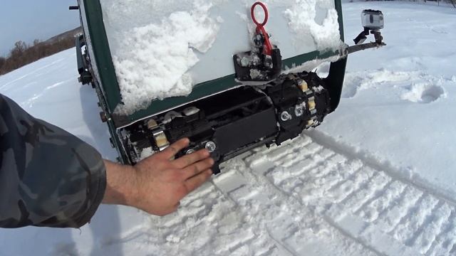 Разрезная гусеница. Траки нового образца. Итоги испытаний. смотреть онлайн