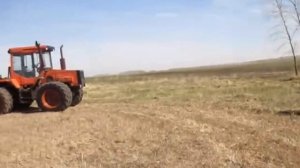 Самодельная навесная зерновая сеялка захват 5,4 метра.