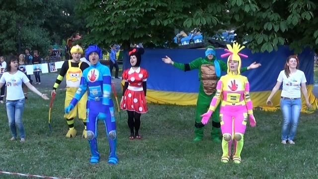 Детская танцевалка "Я банан" - креатив-группа аниматоров "Давай играть!" смотреть онлайн