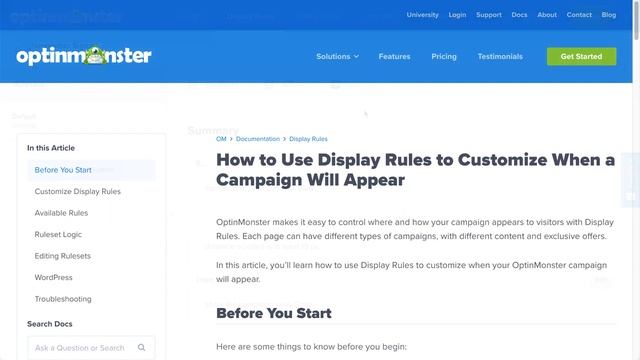 How to Create a Lightbox Popup Campaign in OptinMonster смотреть онлайн