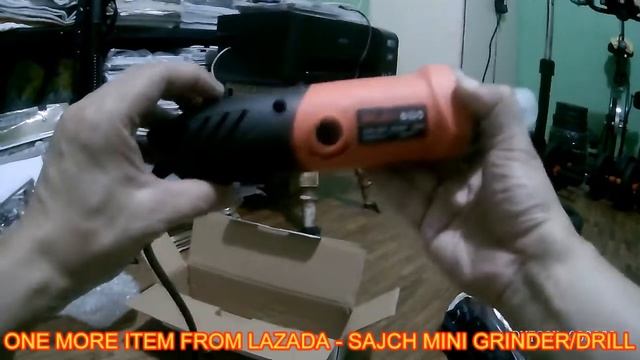 ONE MORE ITEM FROM LAZADA - SAJCH MINI GRINDER/DRILL смотреть онлайн