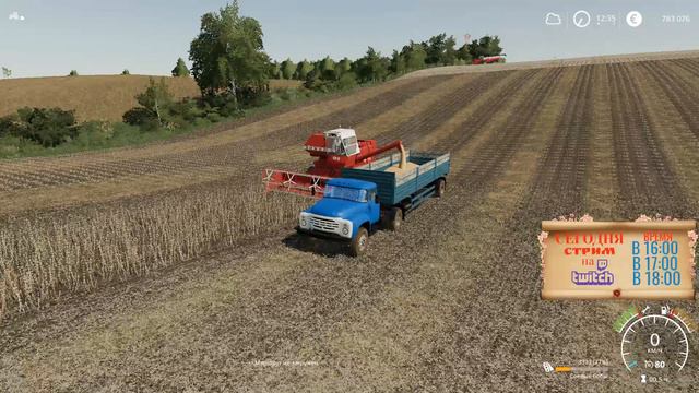 🎅СТРИМ Откуда деньги и техника ? - ч26 Farming Simulator 19 смотреть онлайн