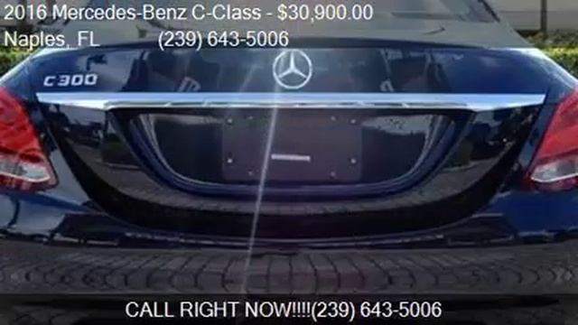 2016 Mercedes-Benz C-Class C 300 4dr Sedan for sale in Naple смотреть онлайн