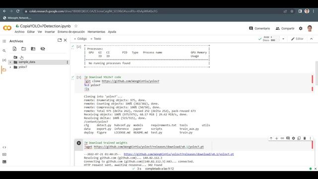 Yolov7 en Google Colab, procesamiento en imágenes y video ?(Modelo pre-entrenado) смотреть онлайн