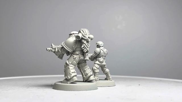 Tortuga Bay Mark 3 vs Primaris Scale Comparison смотреть онлайн
