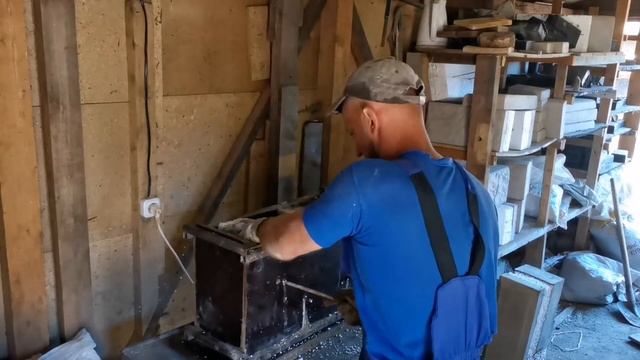 Изготовление угловых блоков смотреть онлайн