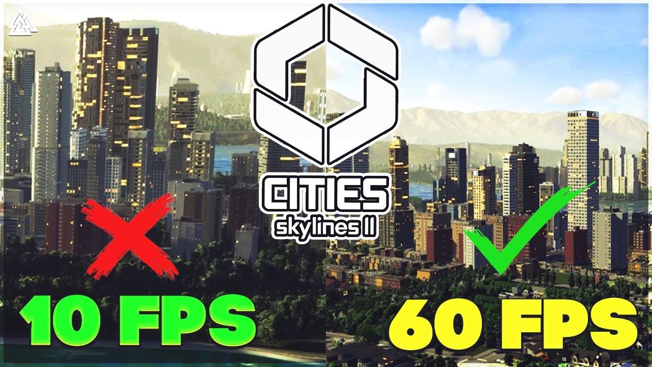 Как поднять FPS в Cities Skylines 2 ! | Оптимизация Cities Skylines 2 ! смотреть онлайн