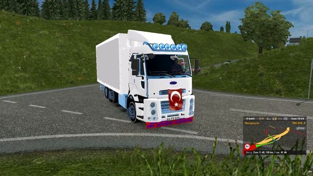 EURO TRUCK SIMULATOUR 2 FORD CARGO 3238 S TERMOKING смотреть онлайн