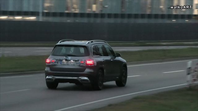 Mercedes Erlkönig GLB MoPf  * Facelift X247 Prototype 2023 * 4K SPY VIDEO