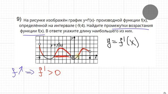 8/6 ВОЗРАСТАНИЕ И УБЫВАНИЕ функции смотреть онлайн