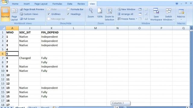 #Microsoft Excel Tips 9 #Freeze Columns or Rows смотреть онлайн