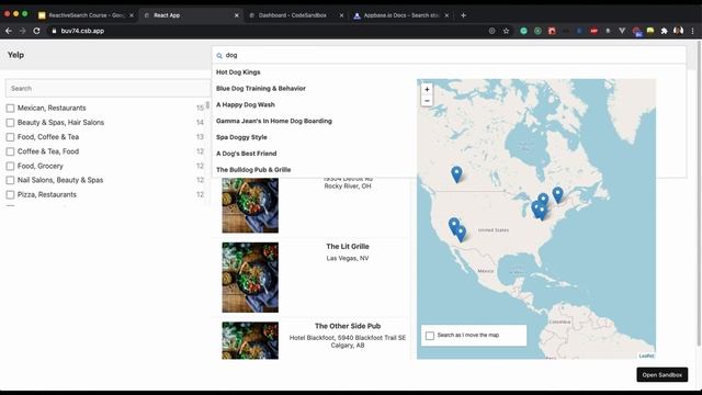 Adding the DataSearch component смотреть онлайн