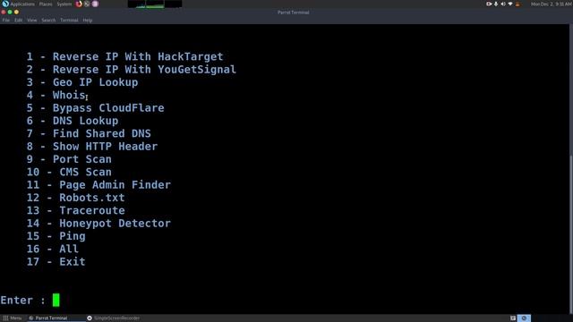 Webkiller - Information Gathering Tool смотреть онлайн