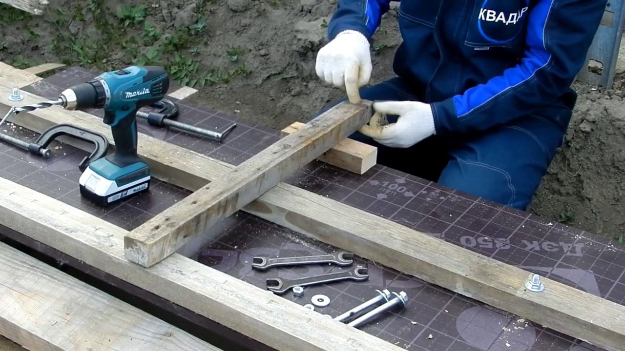 Строительство дома своими руками. Часть 1. Изготовление опалубки под керамзитобетон. Гидроизоляция.